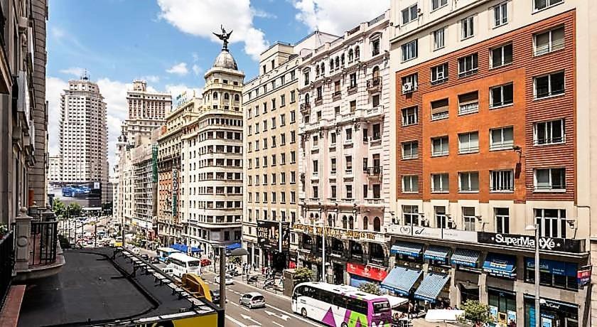 Gran Via 55 Exclusive Apartments Madrid Exterior photo